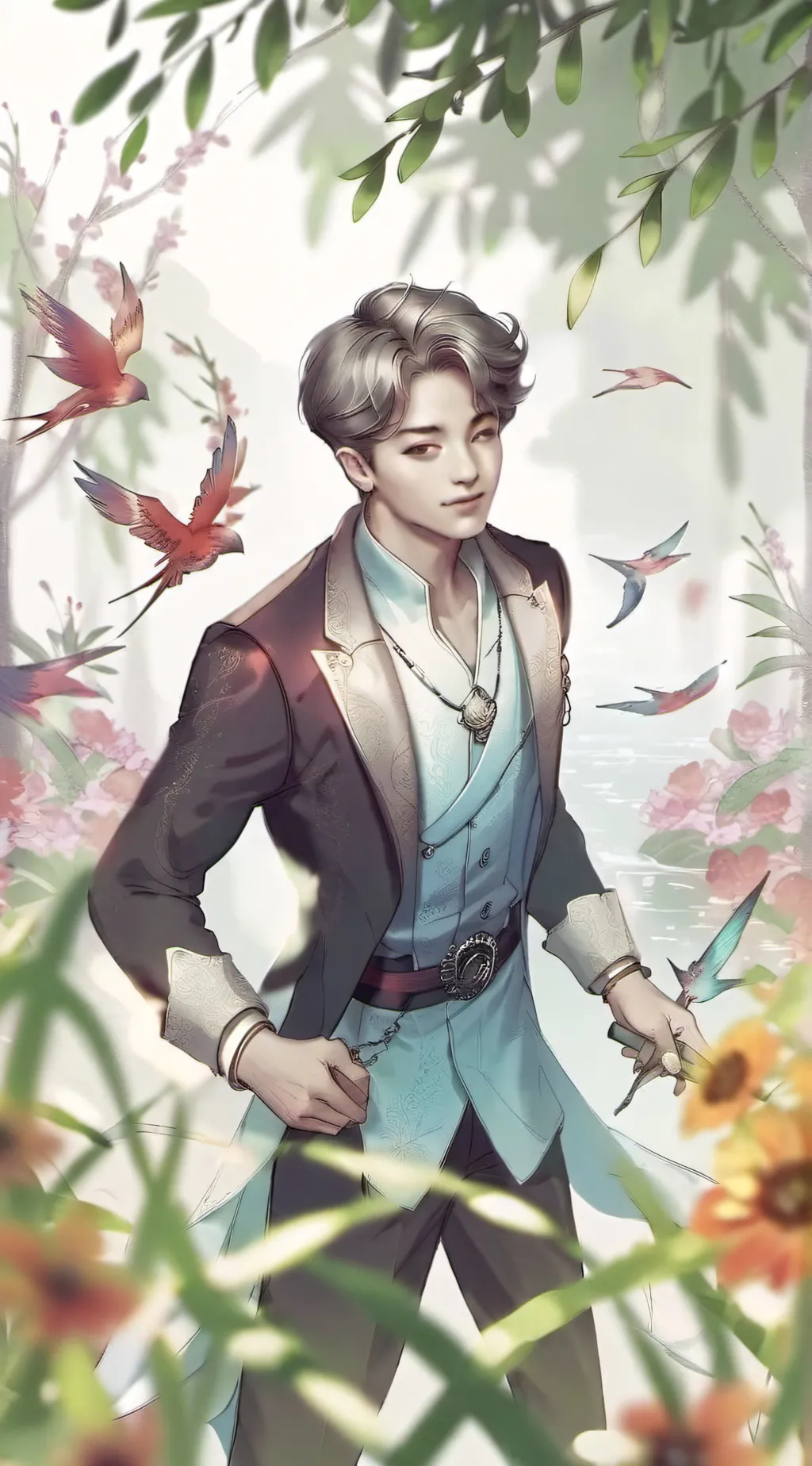 ai character: Jimin background