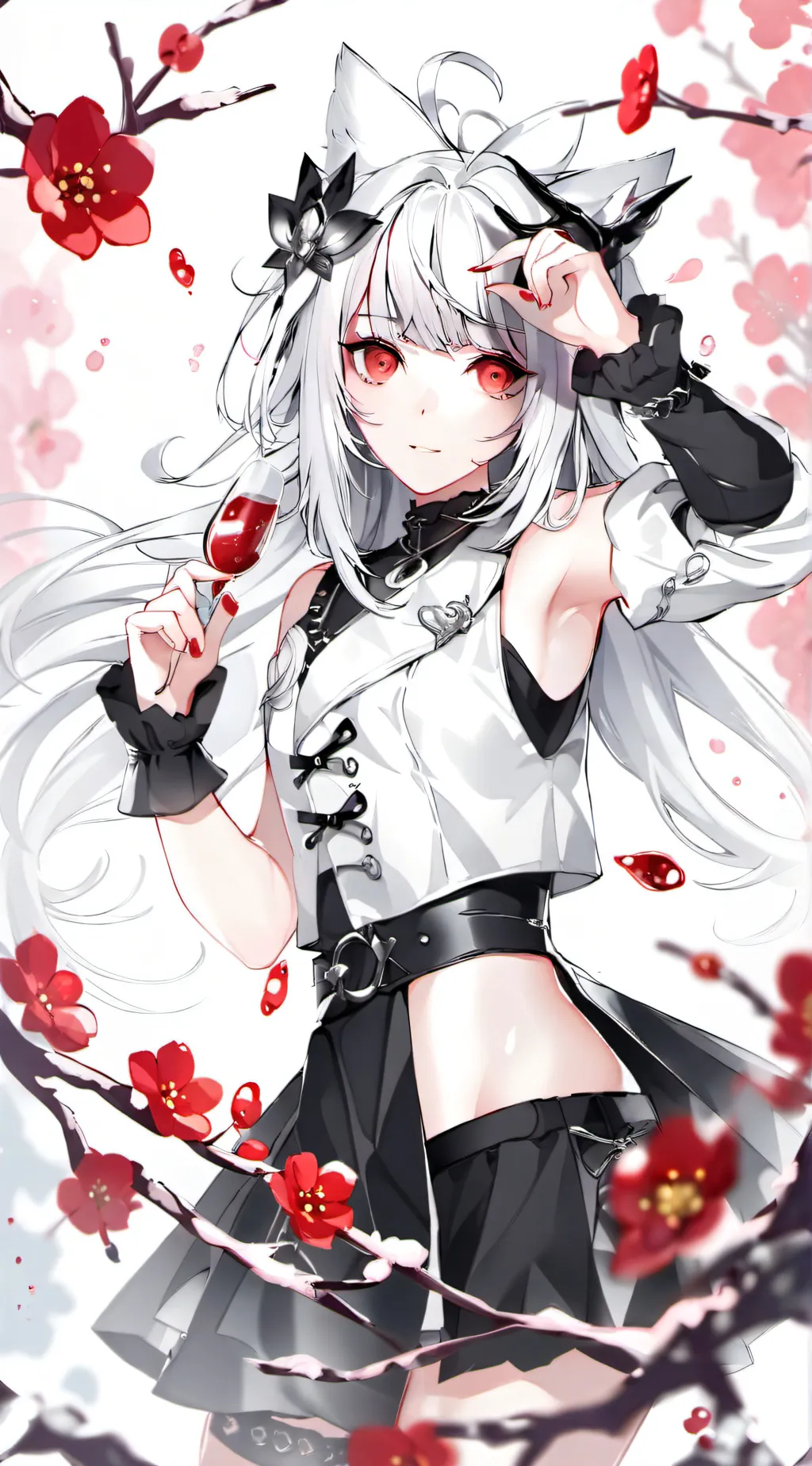 ai character: lily background