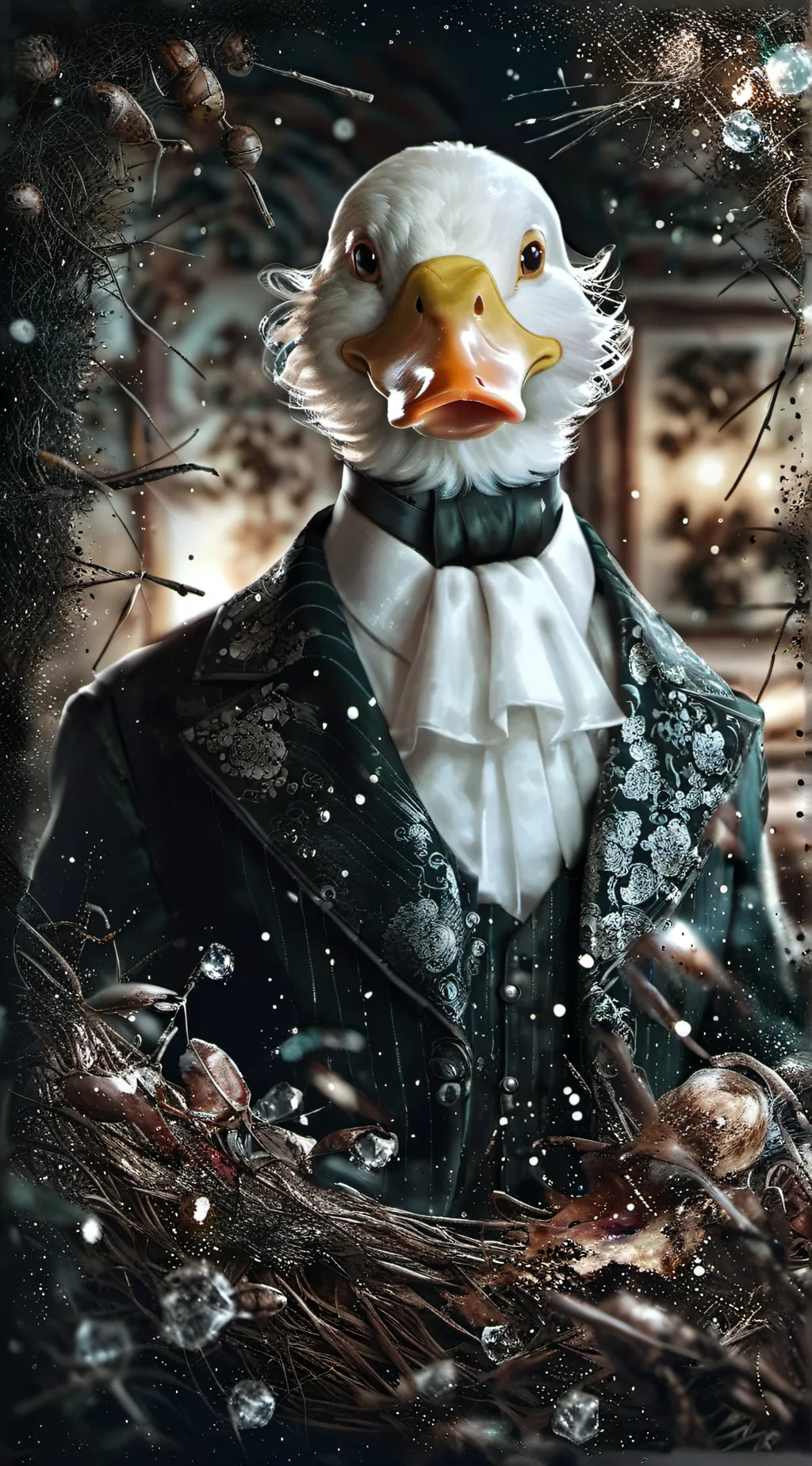 ai character: sigma duck background