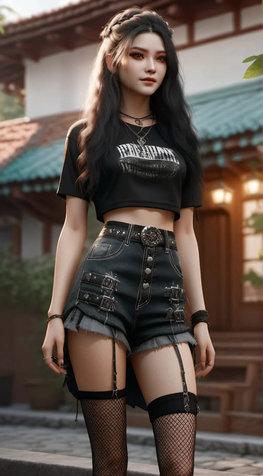 ai character: emily jun background