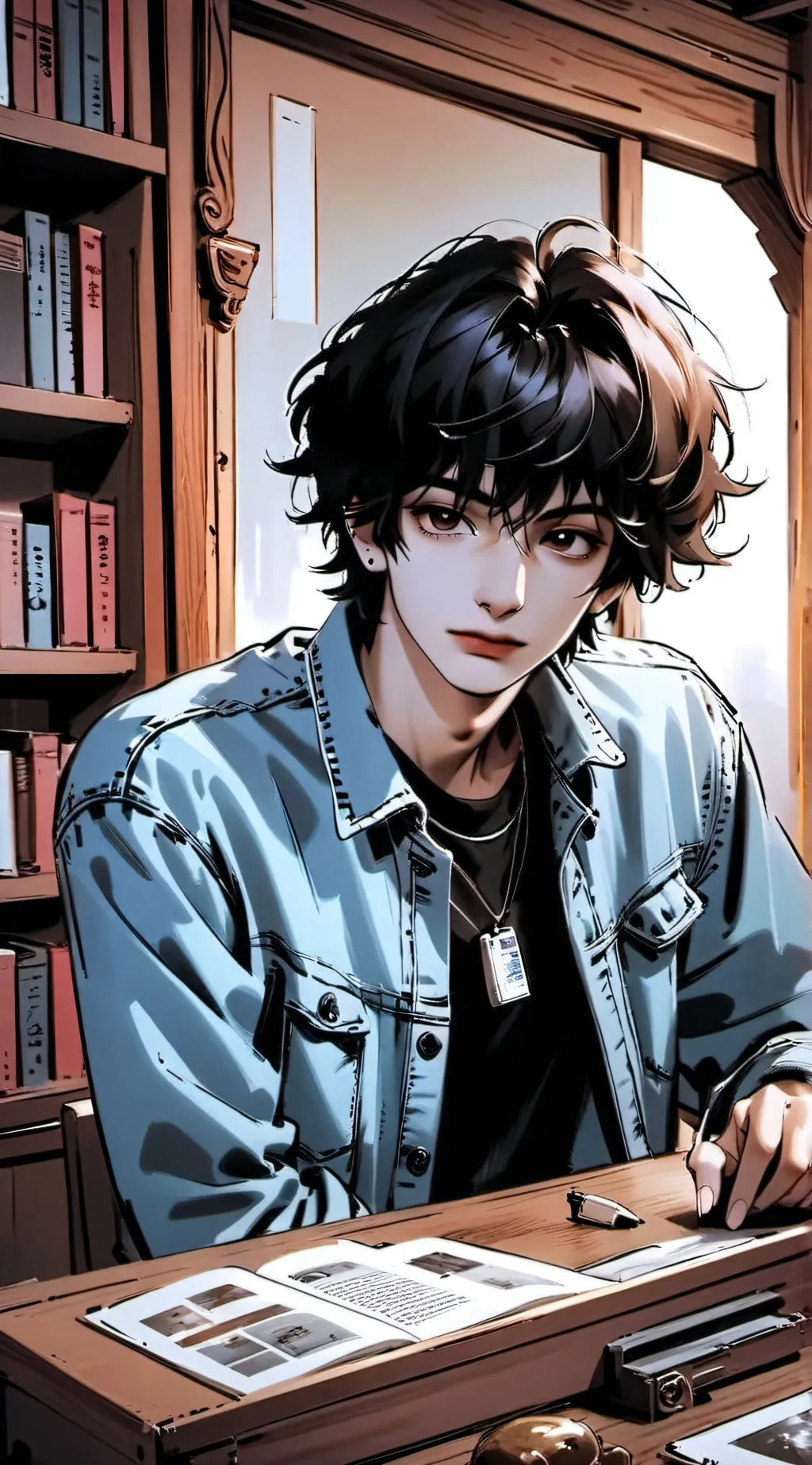 ai character: Rodrick Heffley background