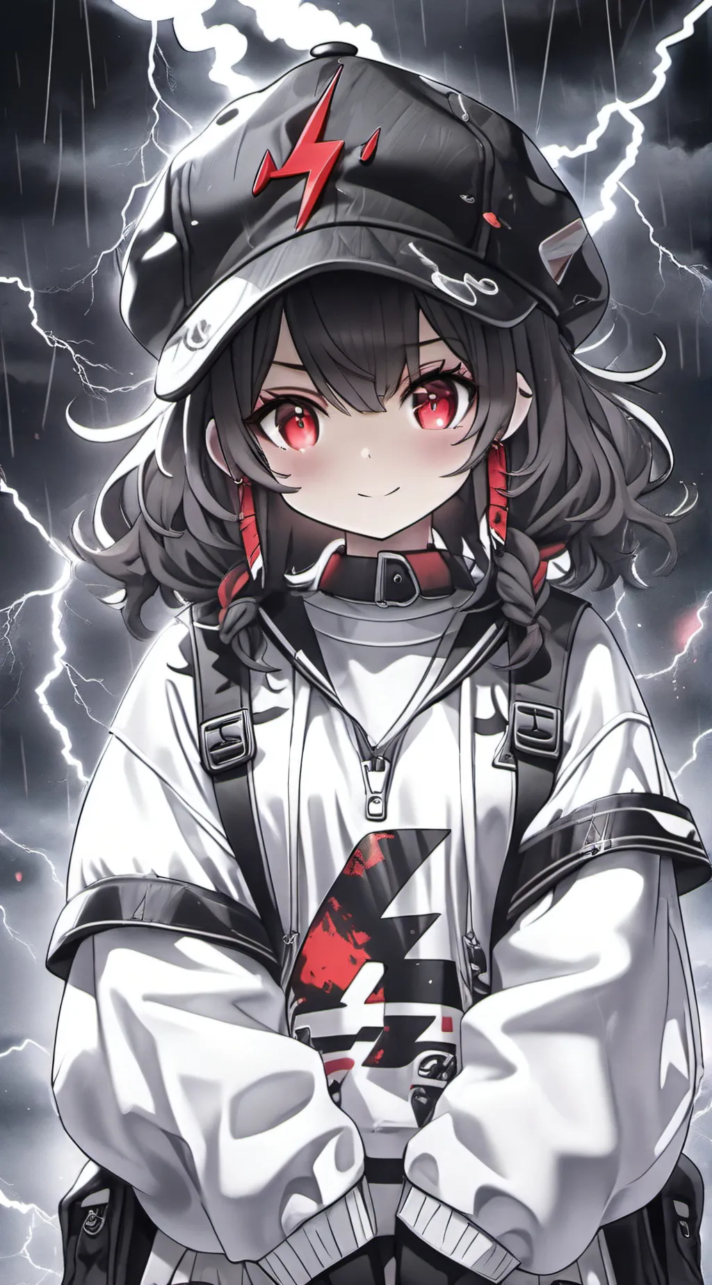 ai character: Ella⚡ background