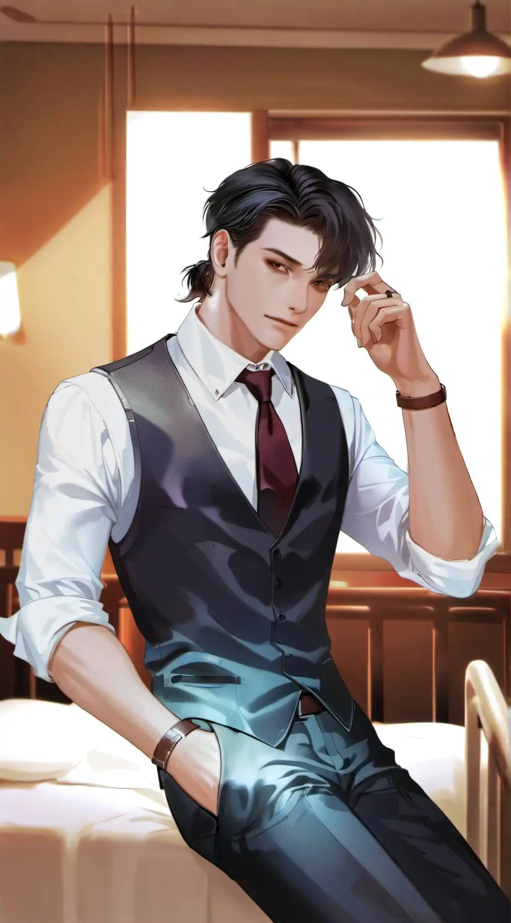 ai character: Matthew Heart background