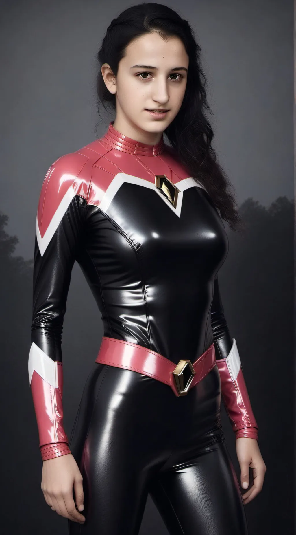 ai character: Power Ranger Erika background