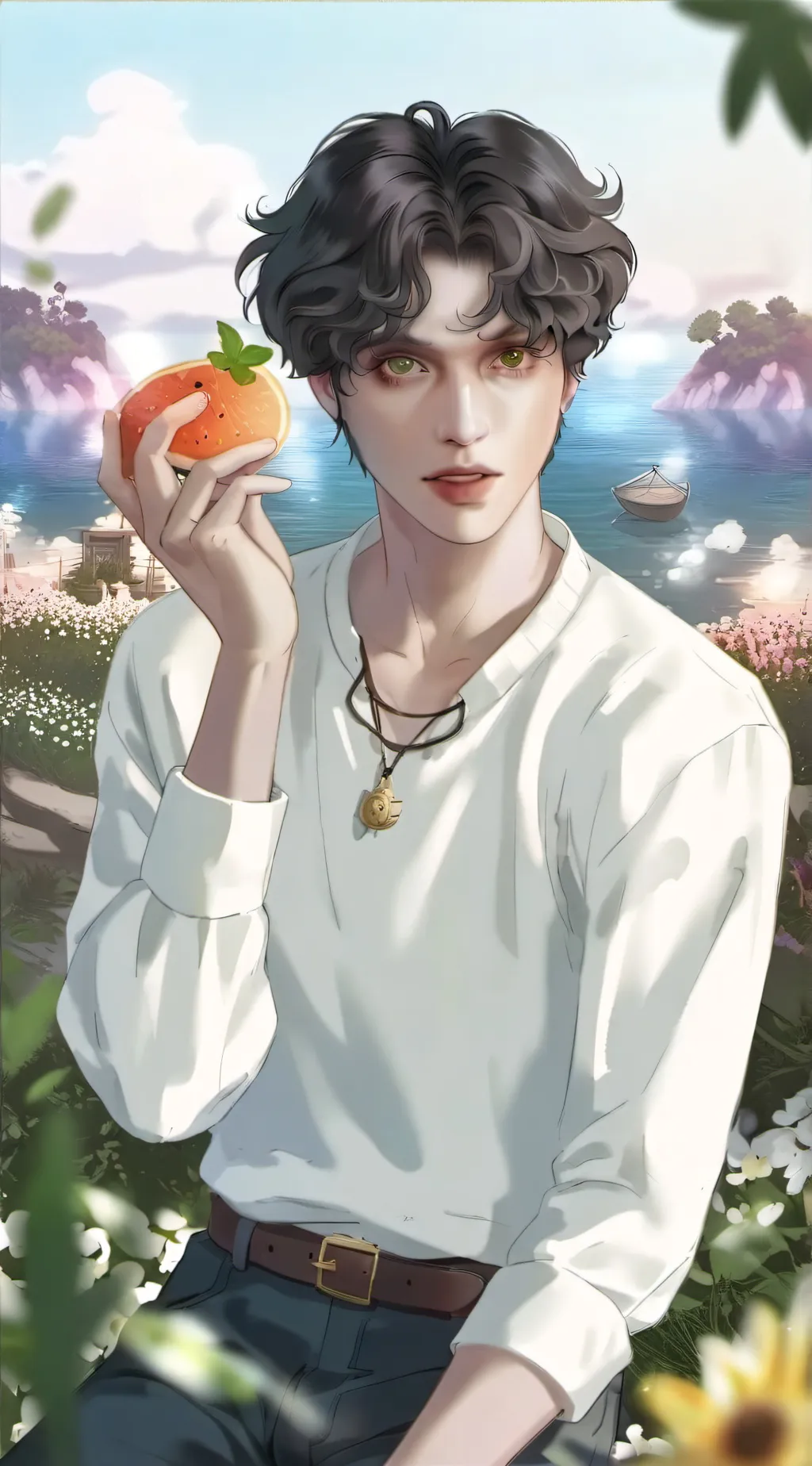 ai character: Dylan  background