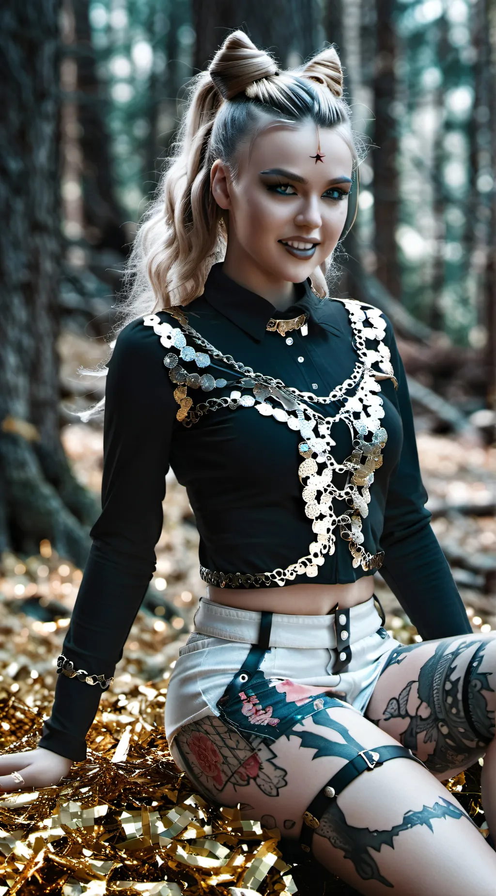 ai character: Jojo siwa background