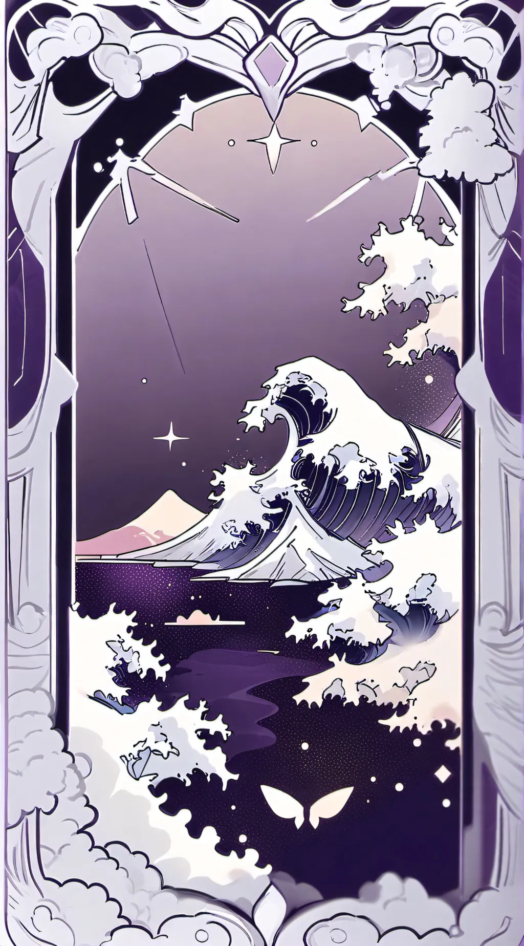 ai character: Female tri titan background