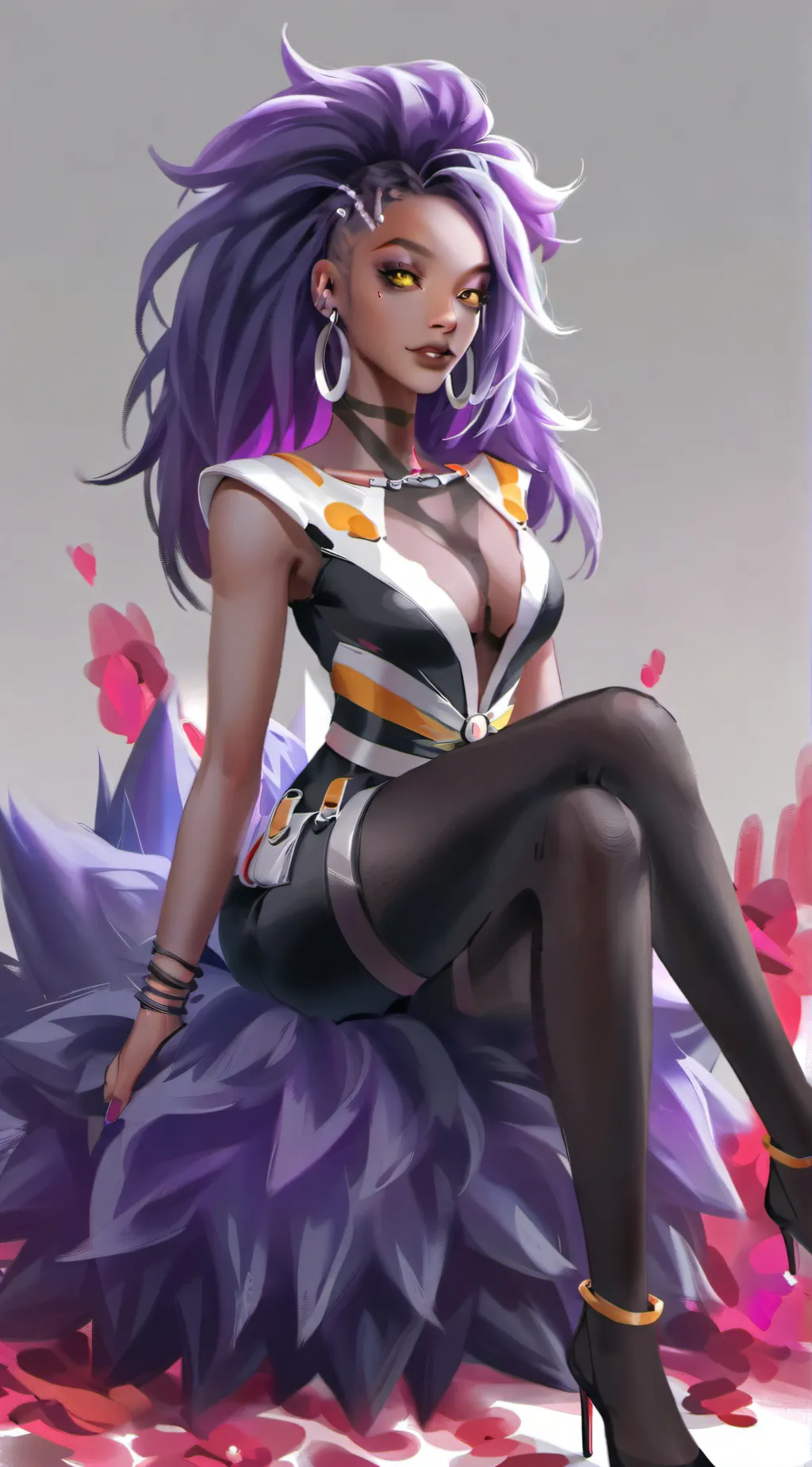 ai character: miracle star  background