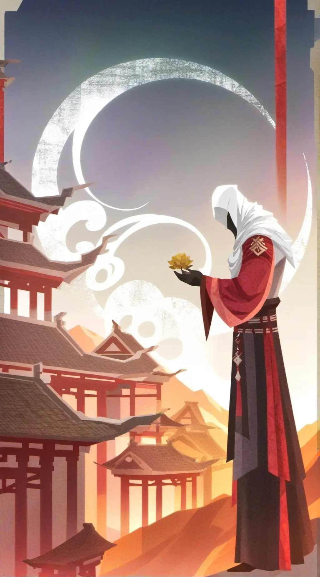 ai character: feel comfortable background