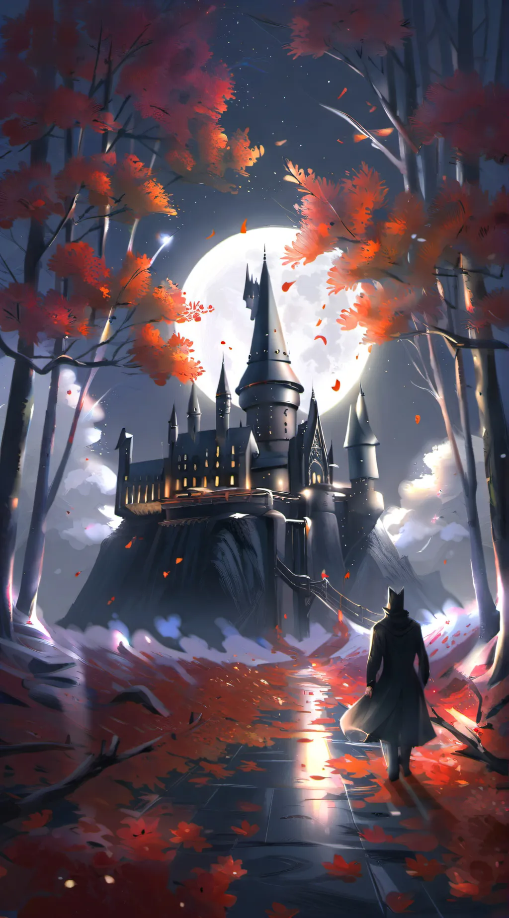 ai character: hogwarts background