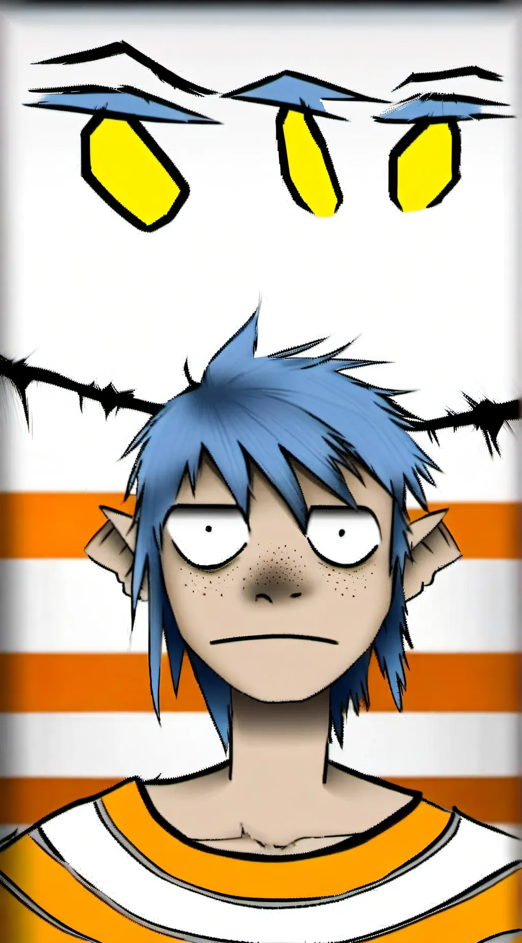 ai character: 2D background