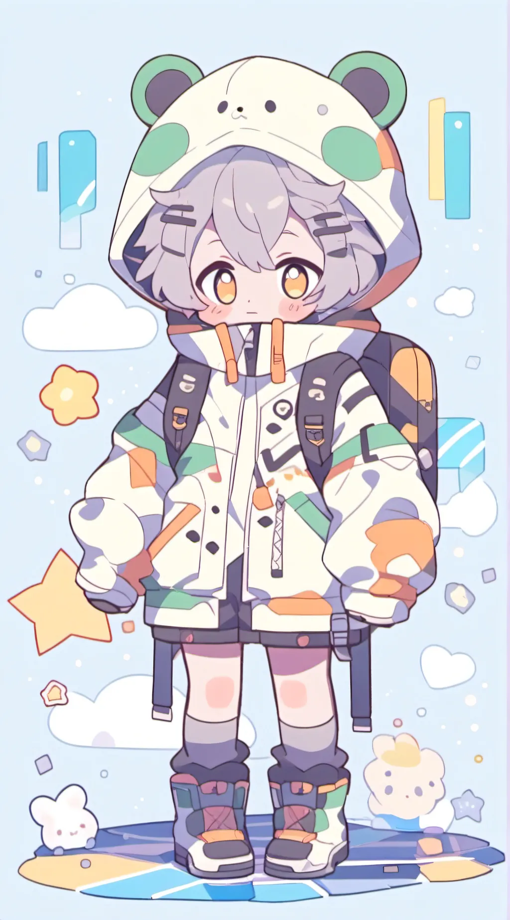 ai character: The lost boy background