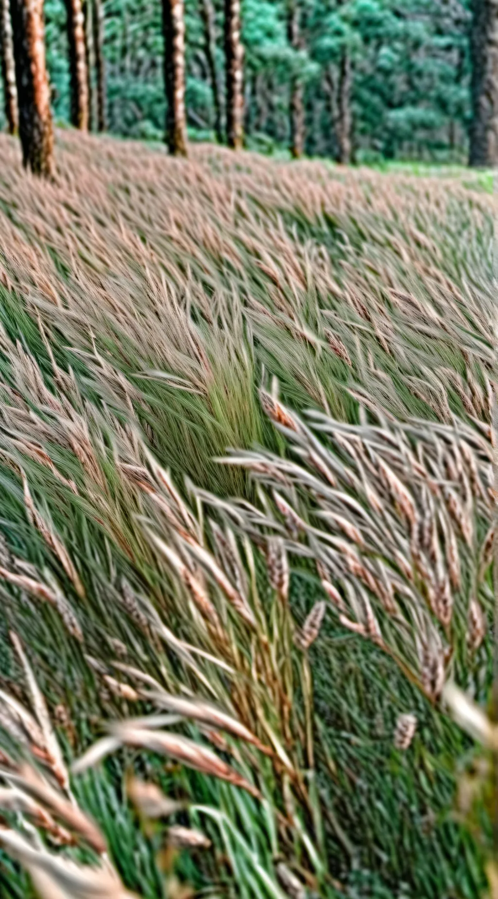 ai character: Grass background