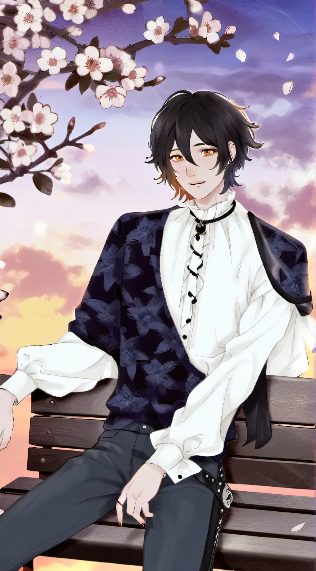 ai character: ‡Asher‡ background