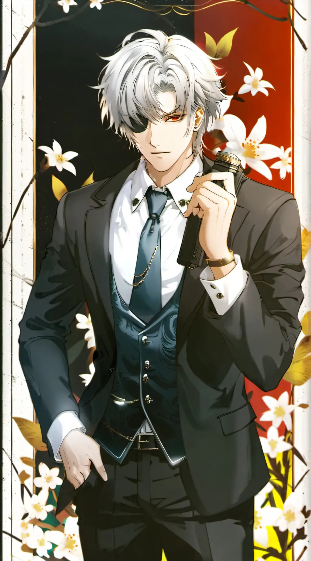 ai character: Xavier - BL background