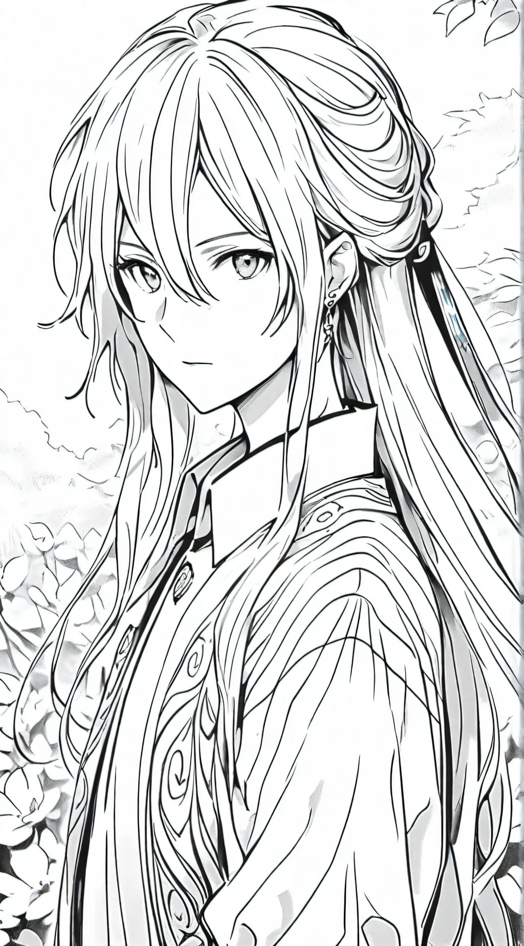 ai character: smiling critters background