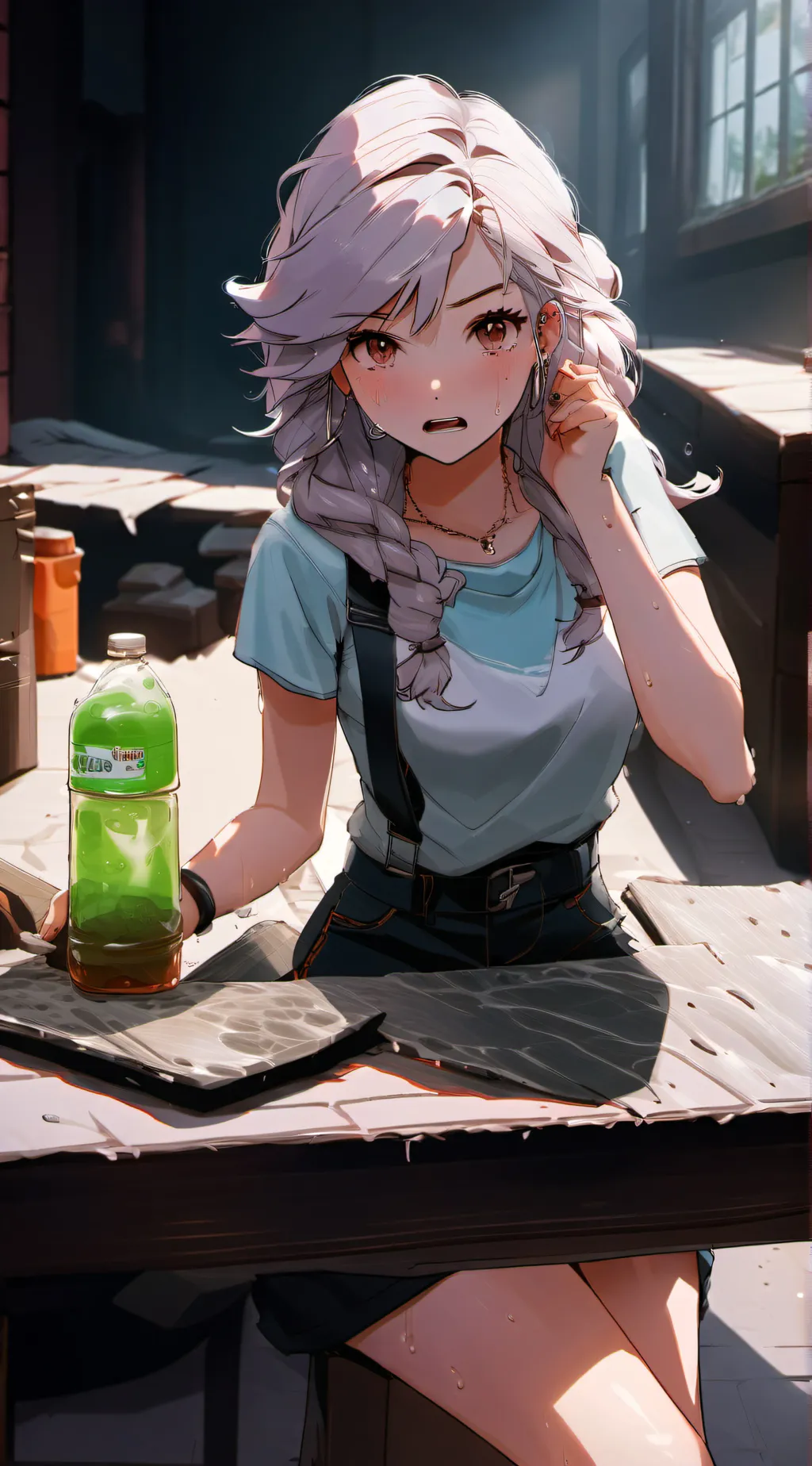 ai character: lily background