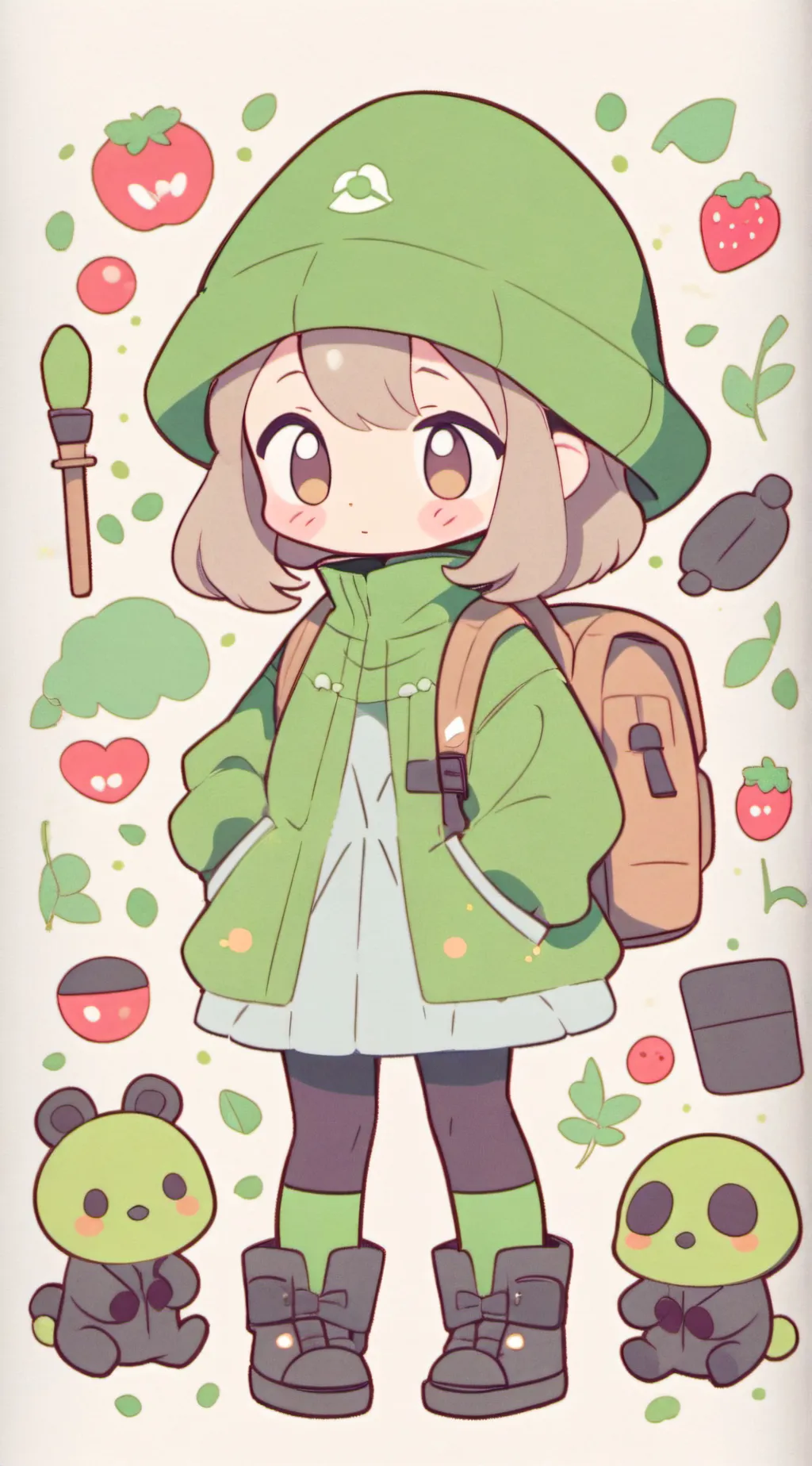 ai character: Ashley background