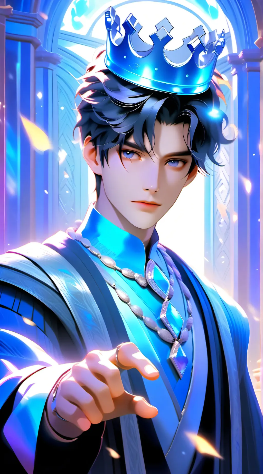 ai character: Liam  background