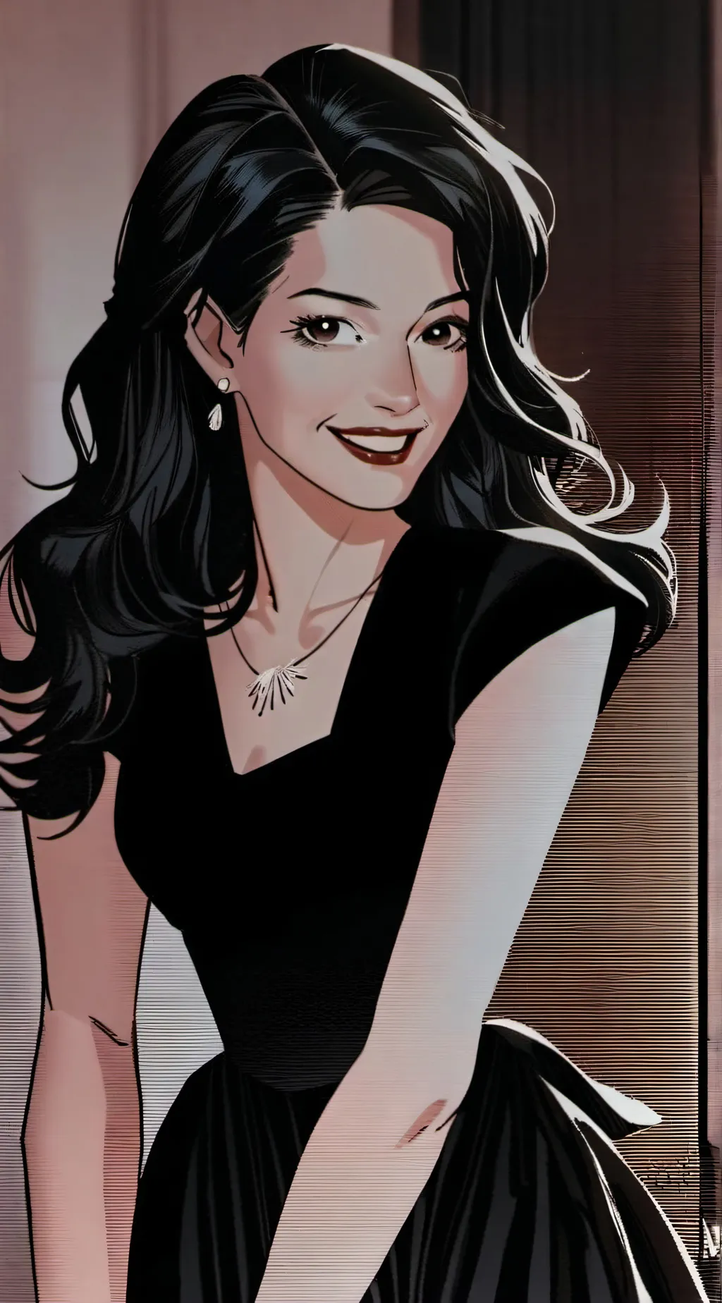 ai character: Gwendolyn Canon background