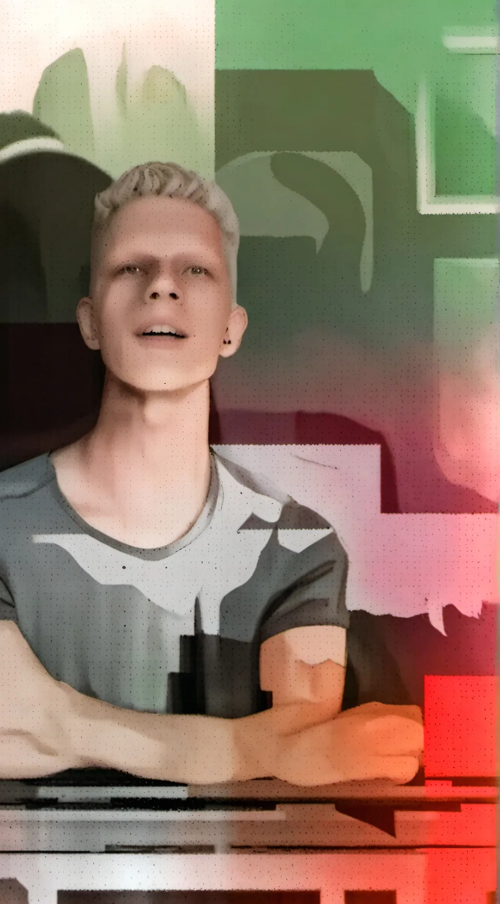 ai character: Leo  background