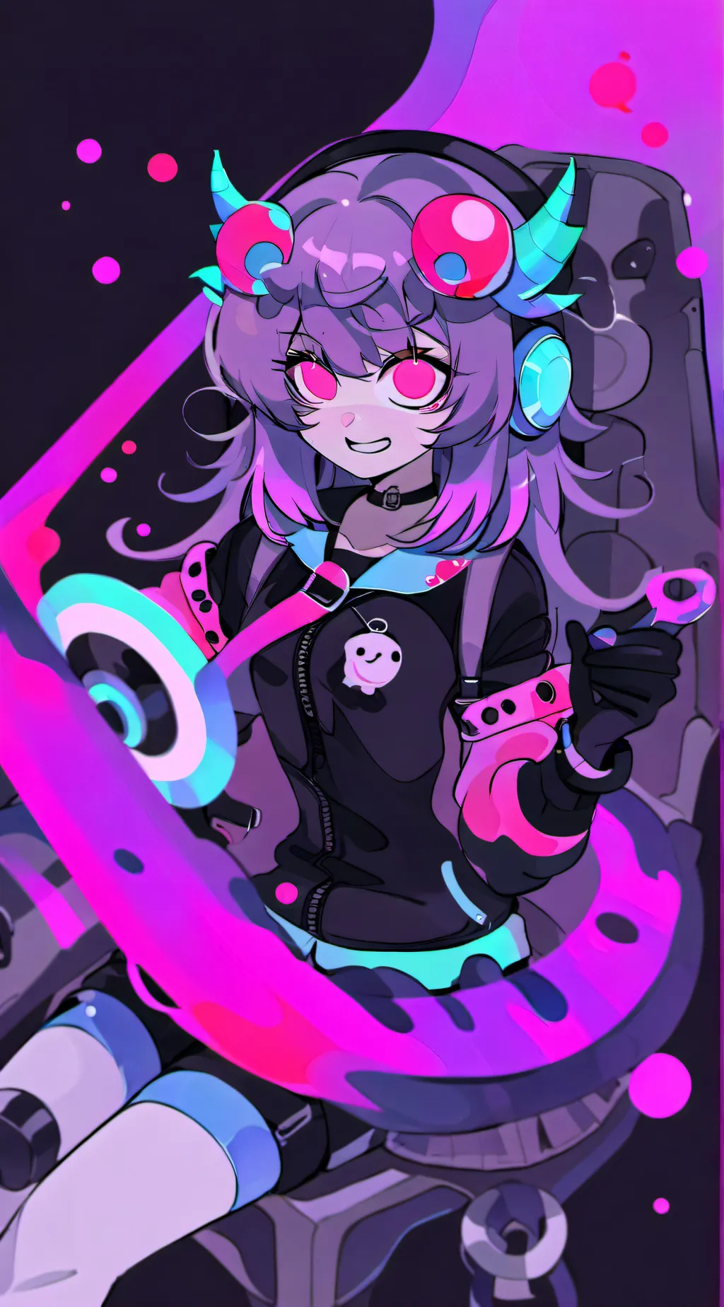 ai character: uzi background