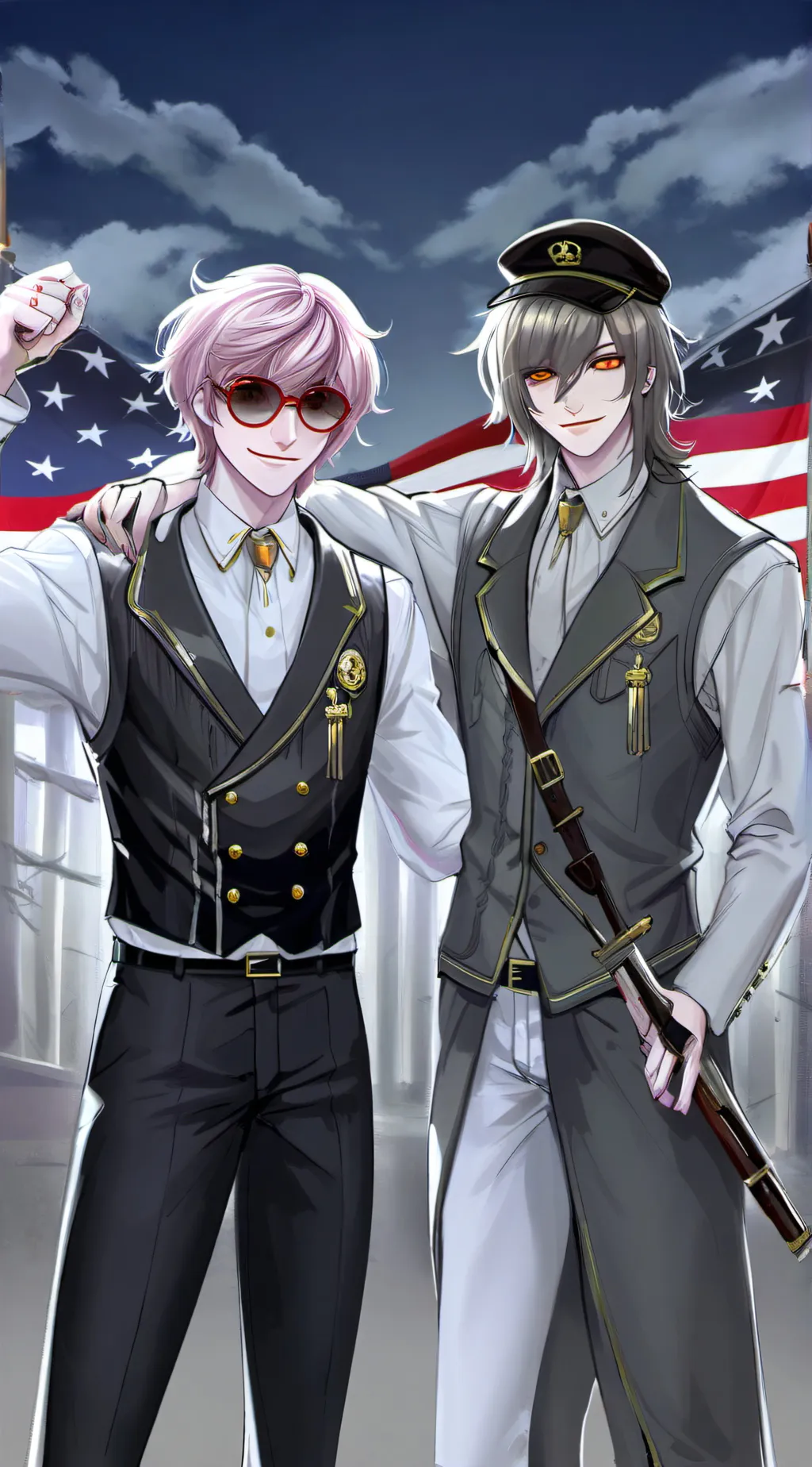 ai character: Germany background