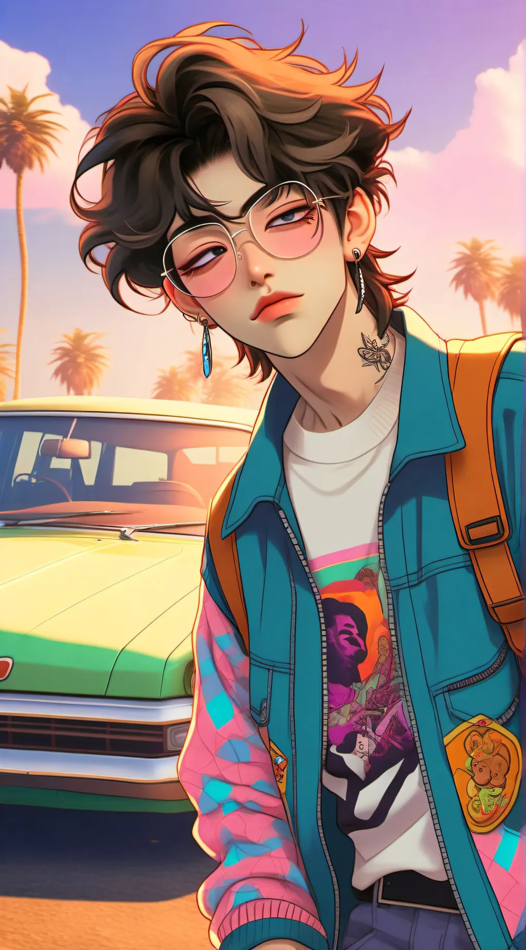 ai character: Zane background