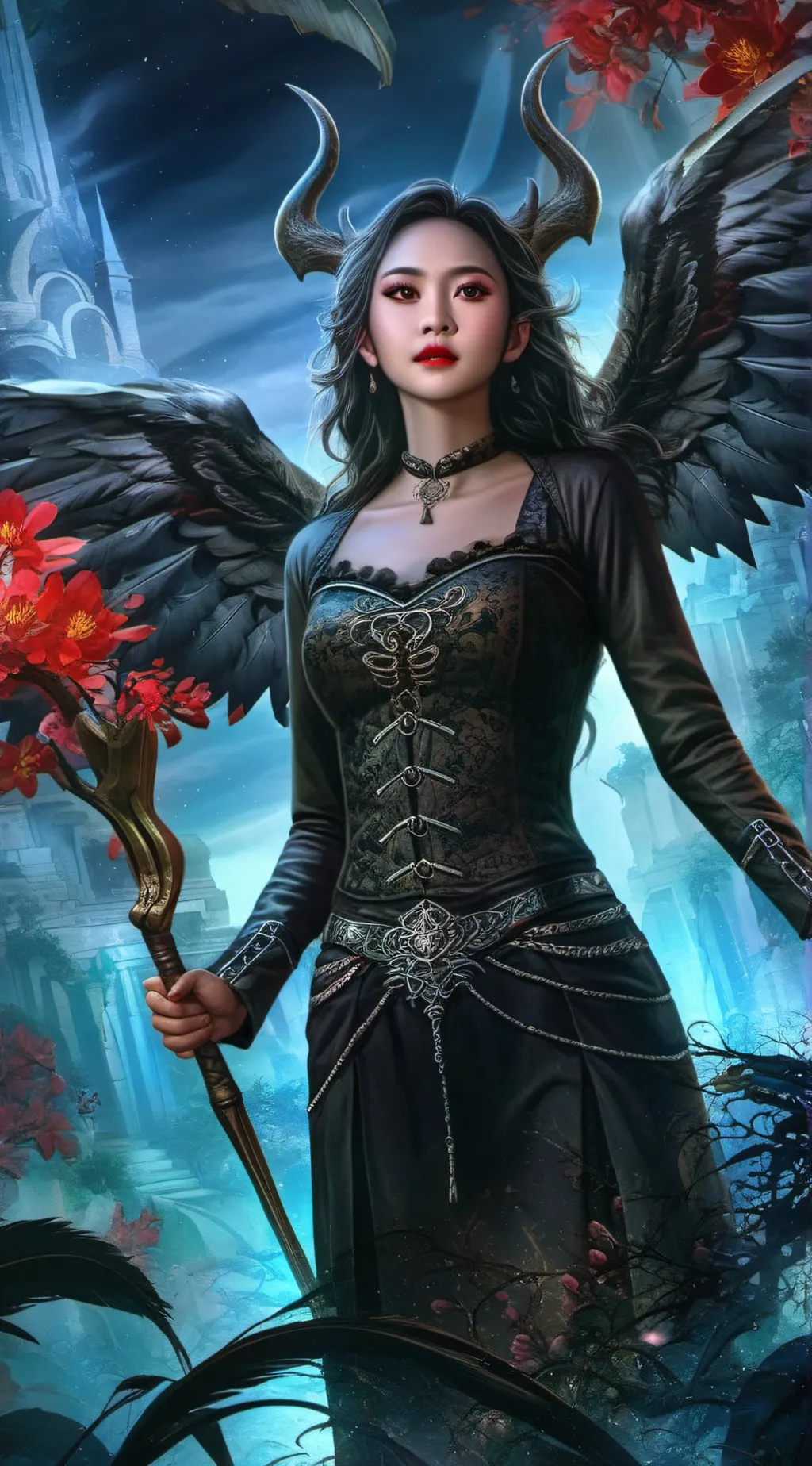 ai character: Lilith  background