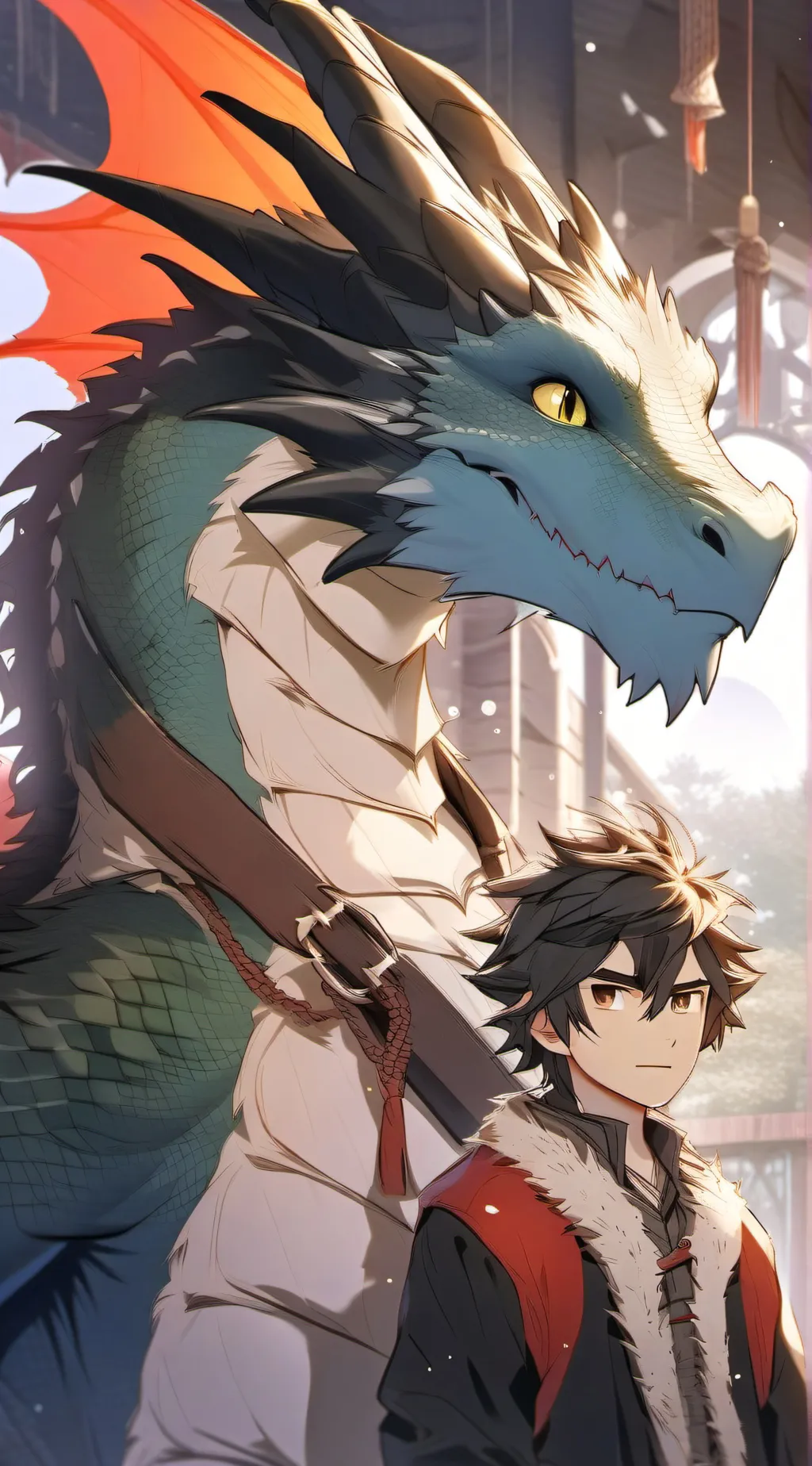 ai character: hiccup  background