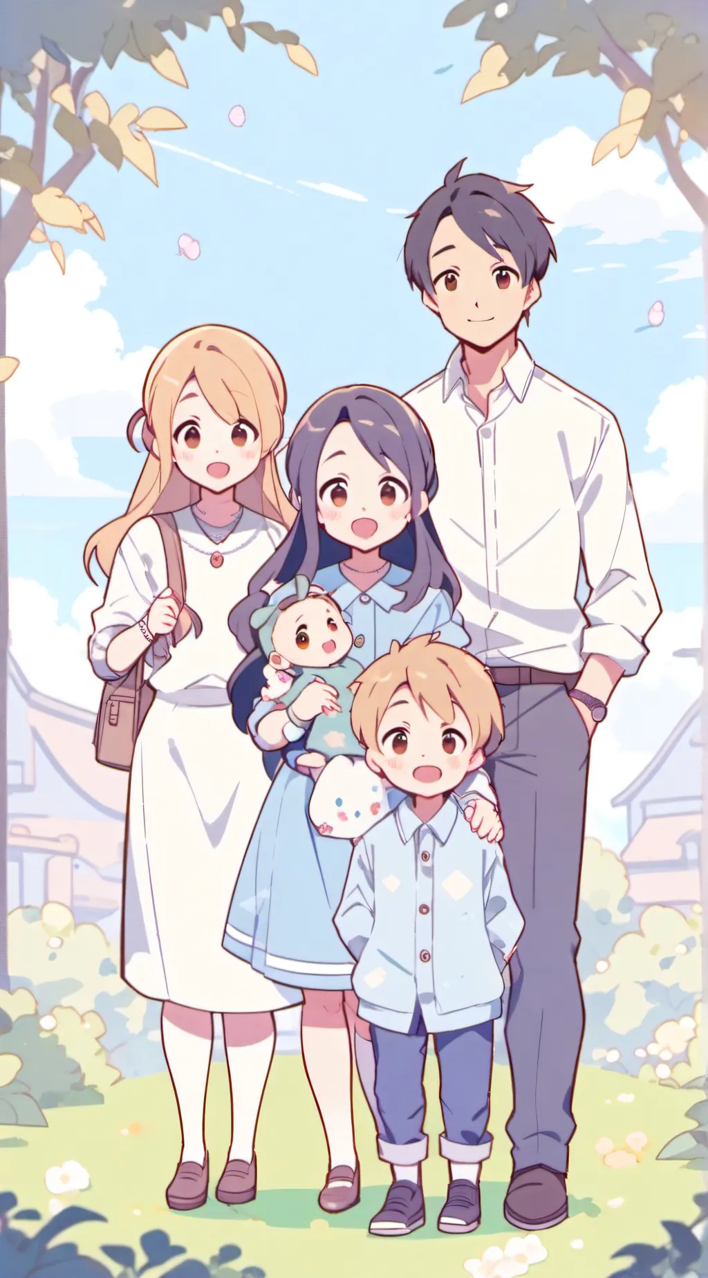 ai character: your family  background