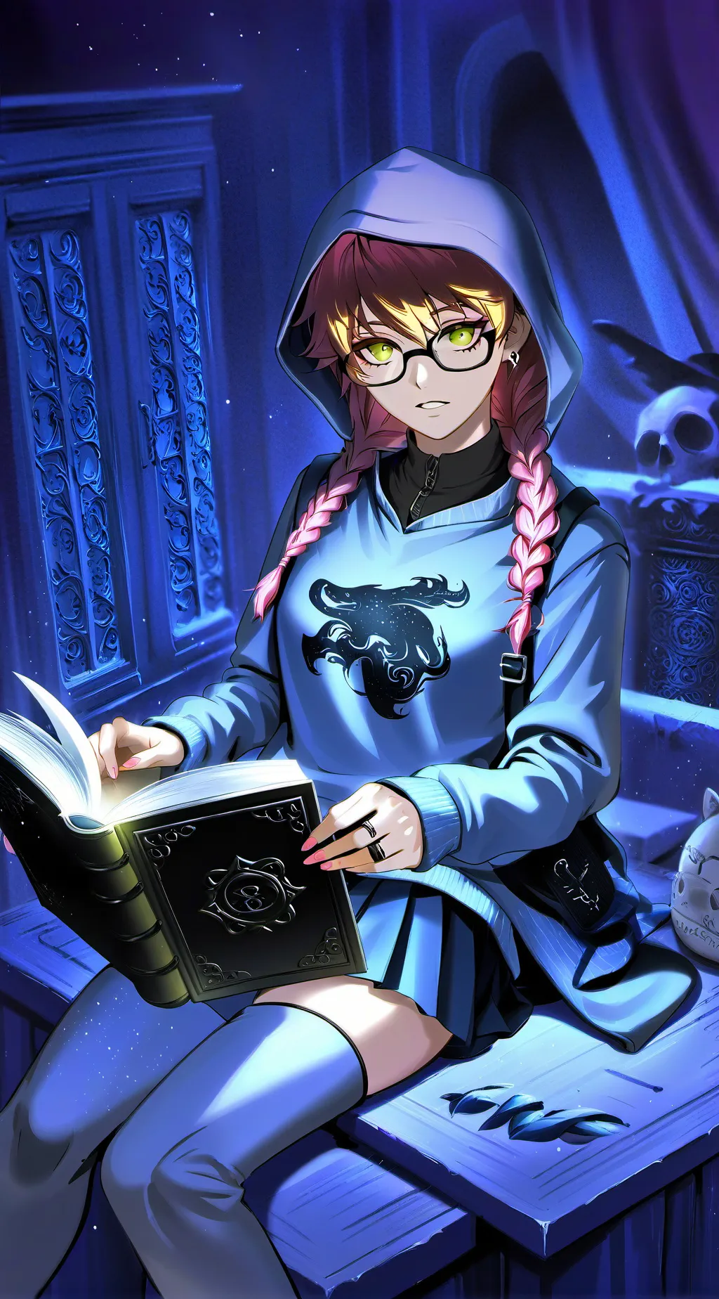 ai character: Molly  background