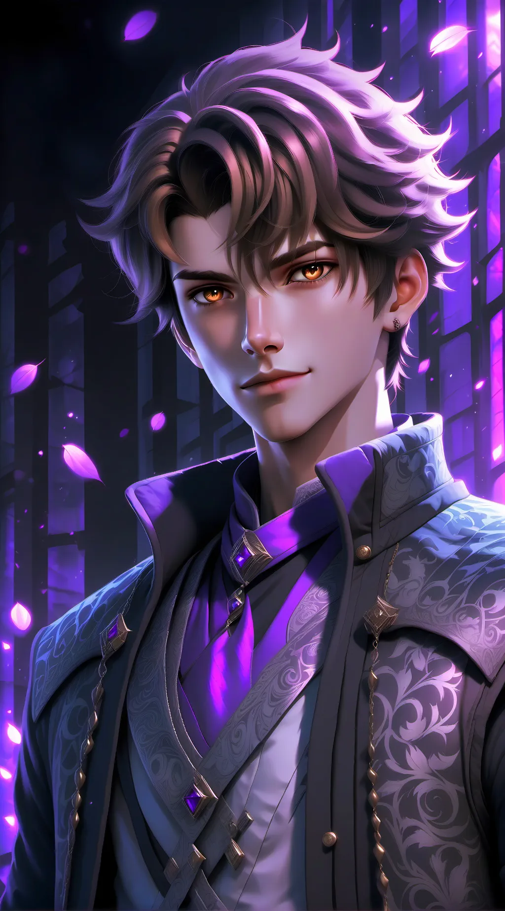 ai character: Luke  background