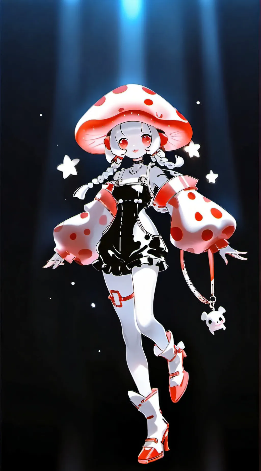 ai character: Moxie  background