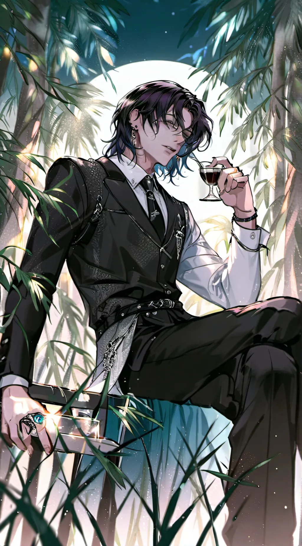 ai character: Leo background