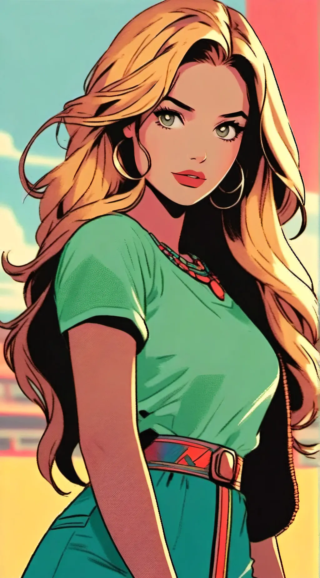 ai character: Esmia background