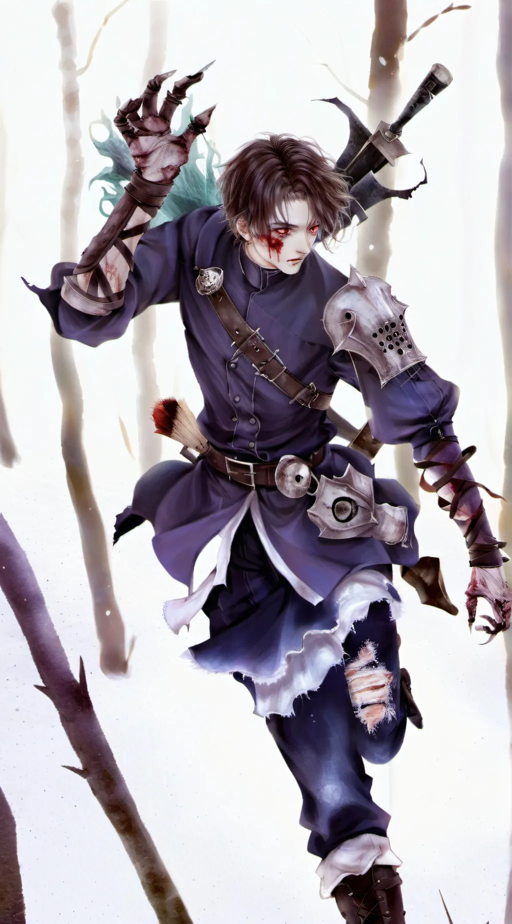 ai character: XII Father N°037 background