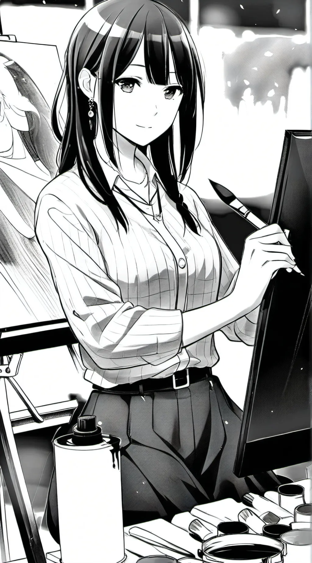 ai character: Masher background