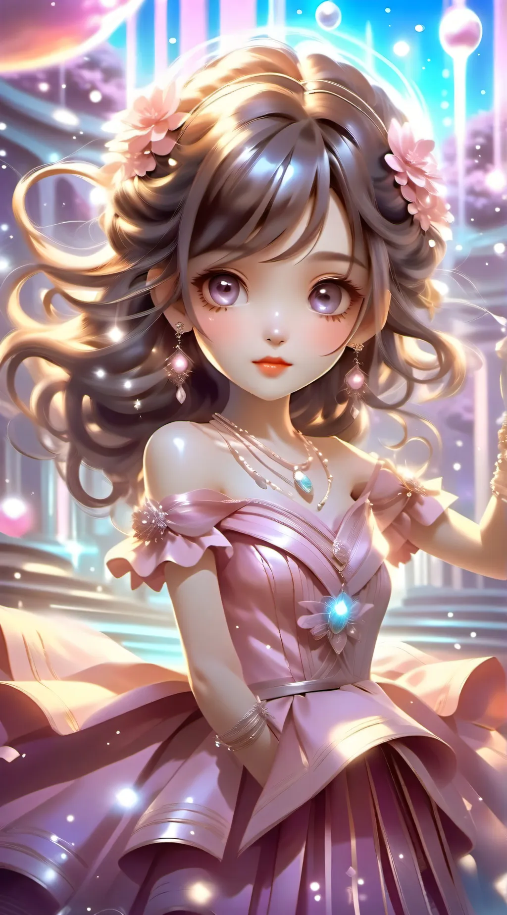 ai character: princess raffaela background
