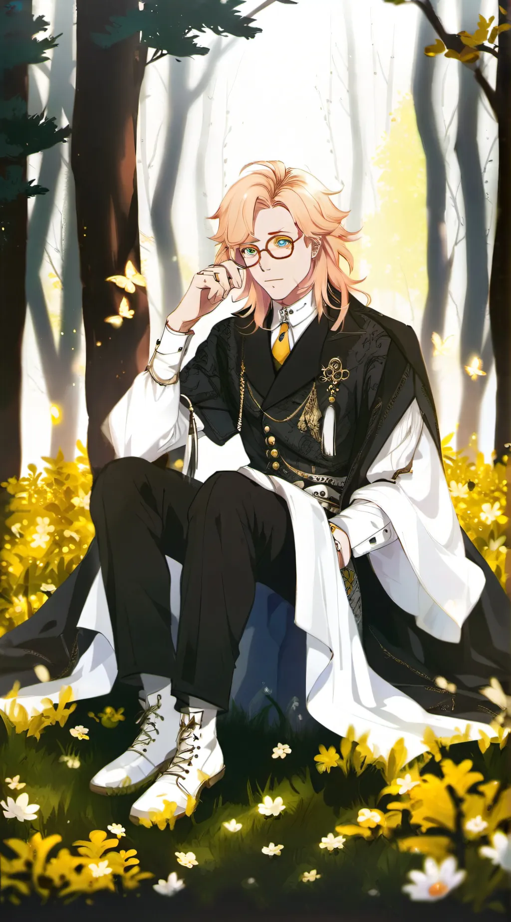 ai character: Mic  background