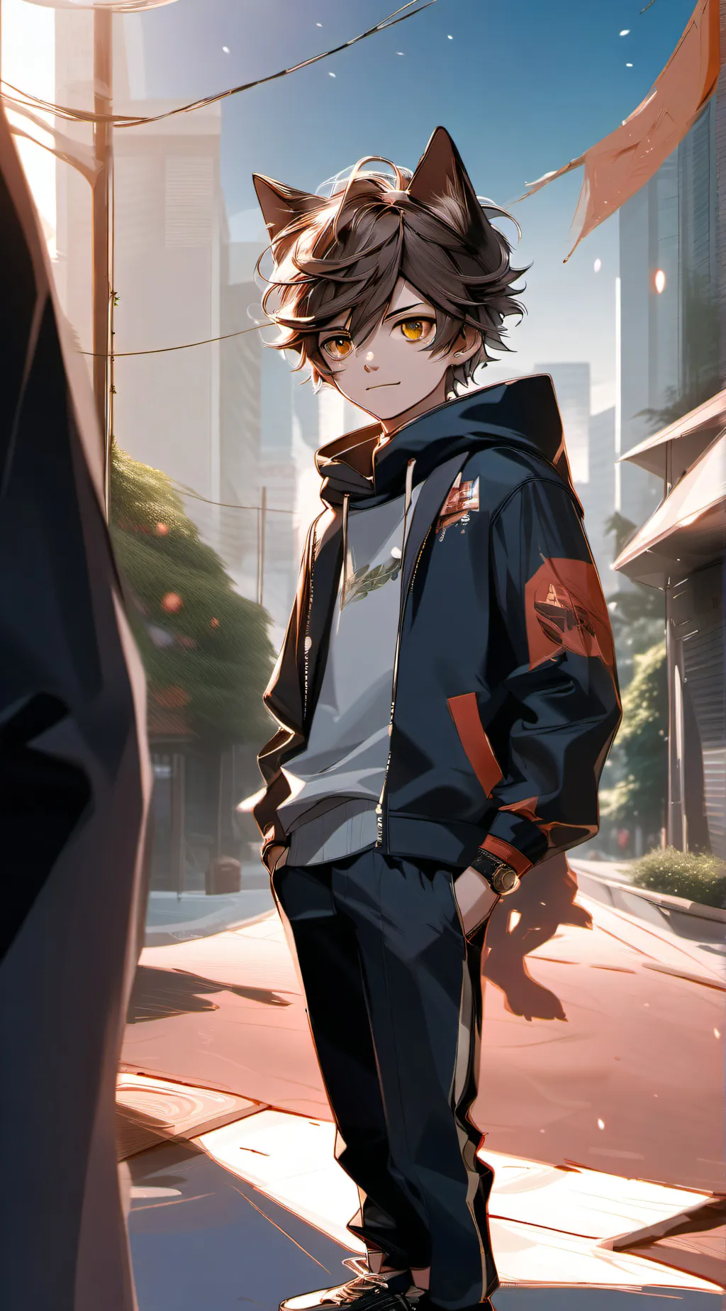 ai character: alex background