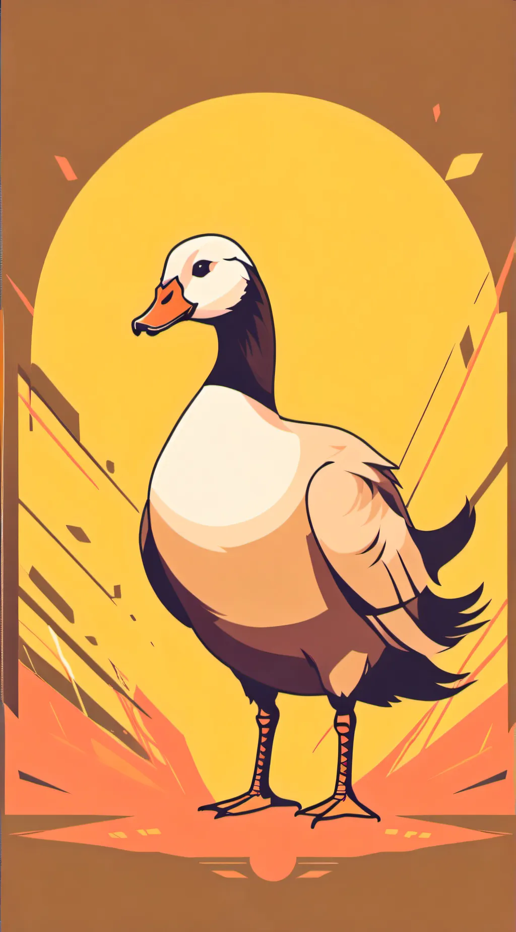ai character: The bully goose background