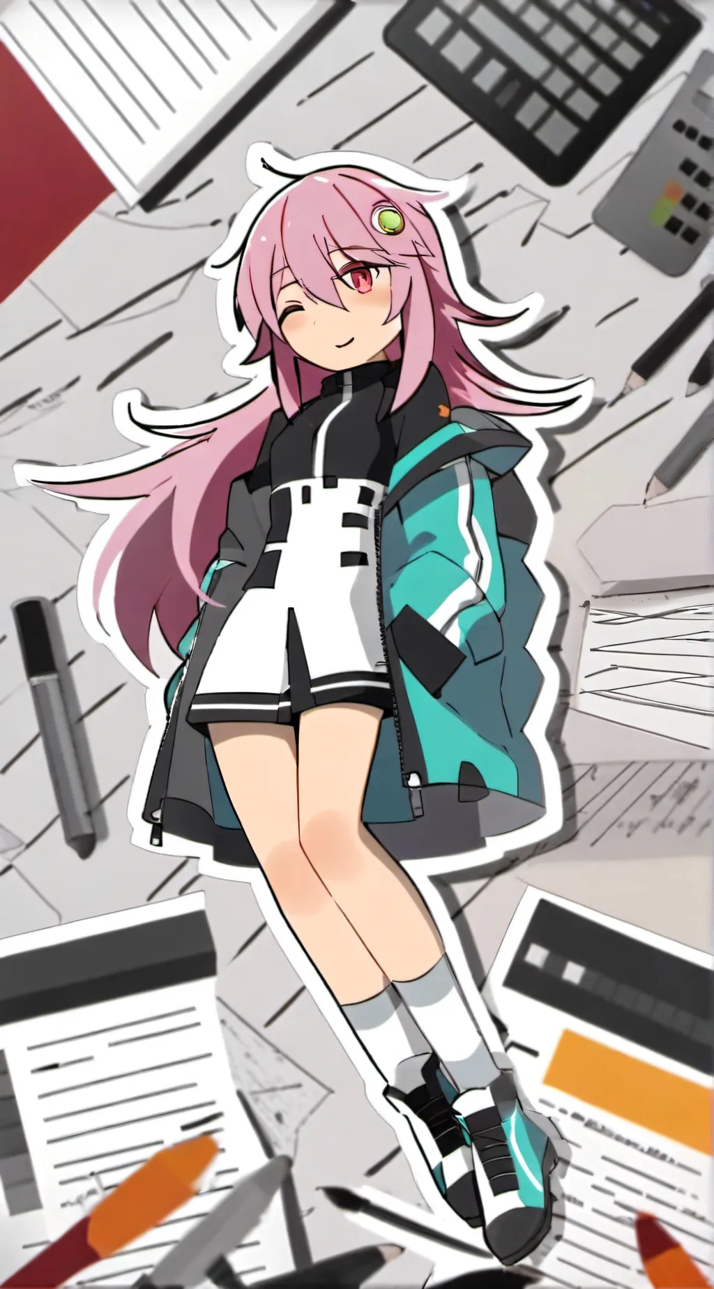 ai character: Sbg reacts background