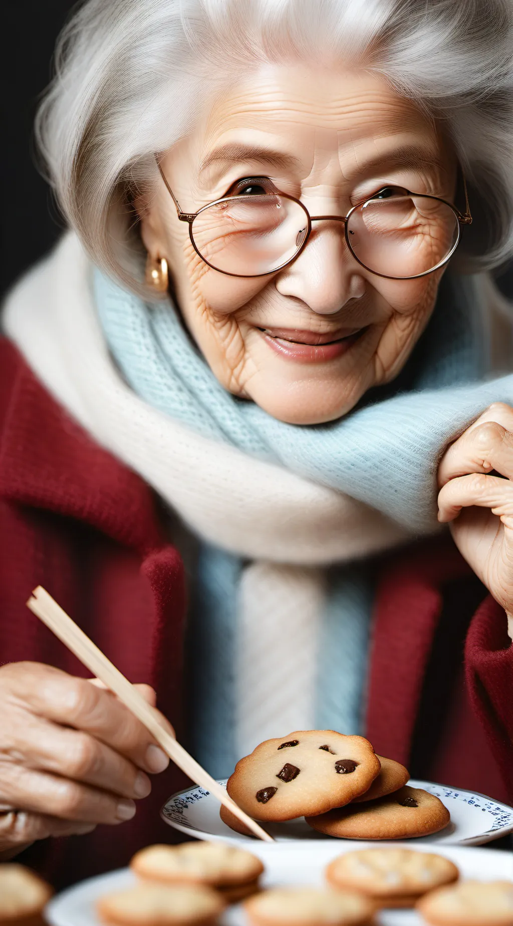 ai character: Grandma background