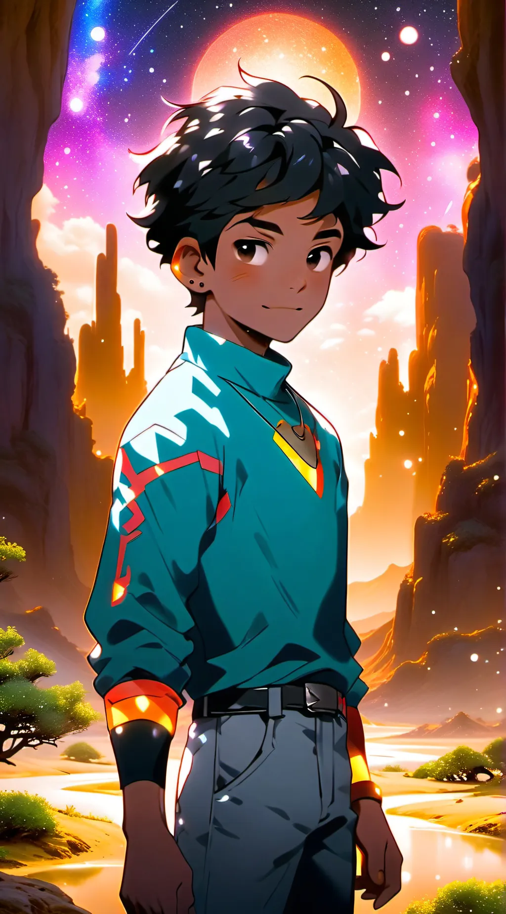 ai character: Lance background