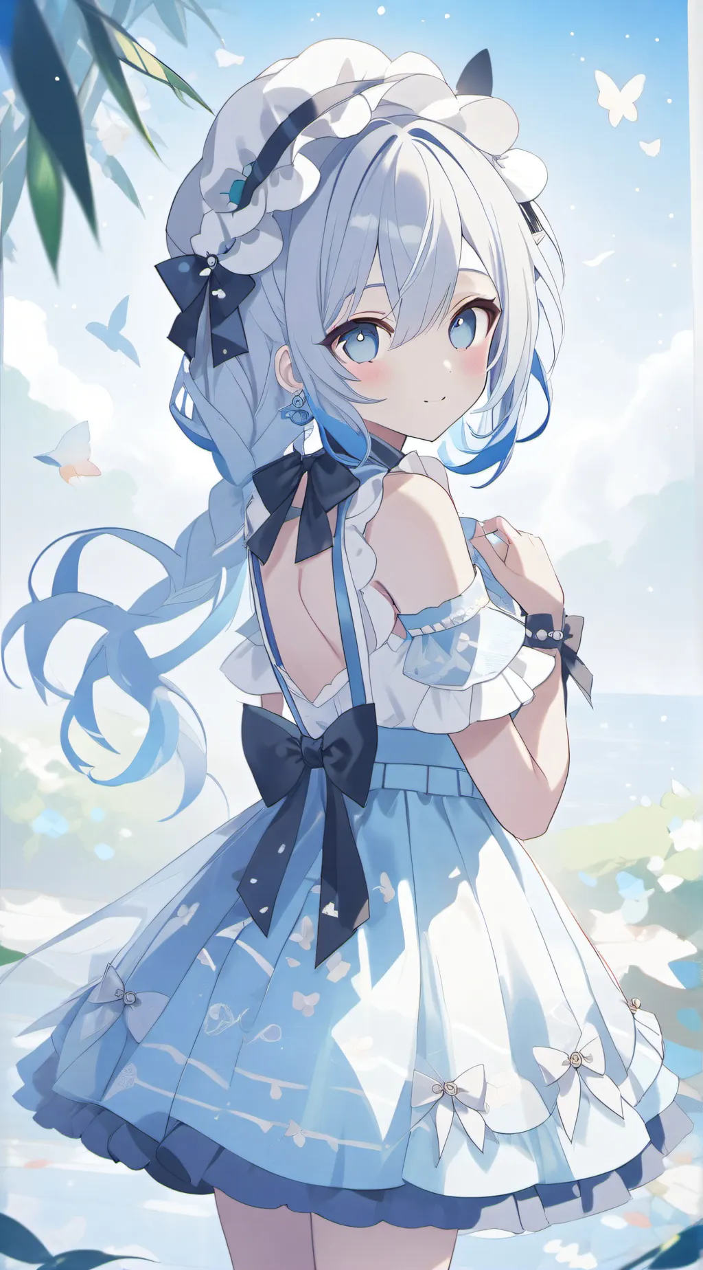 ai character: Upermoons-party!  background