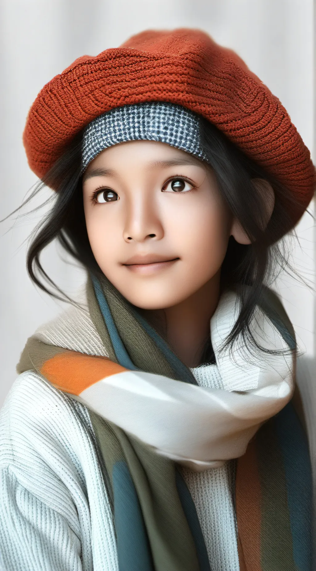 ai character: she fell in love  background