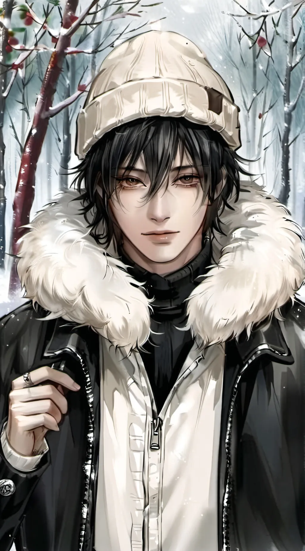 ai character: ⛇𝕵𝖚𝖘𝖙𝖎𝖓 ☃︎ background