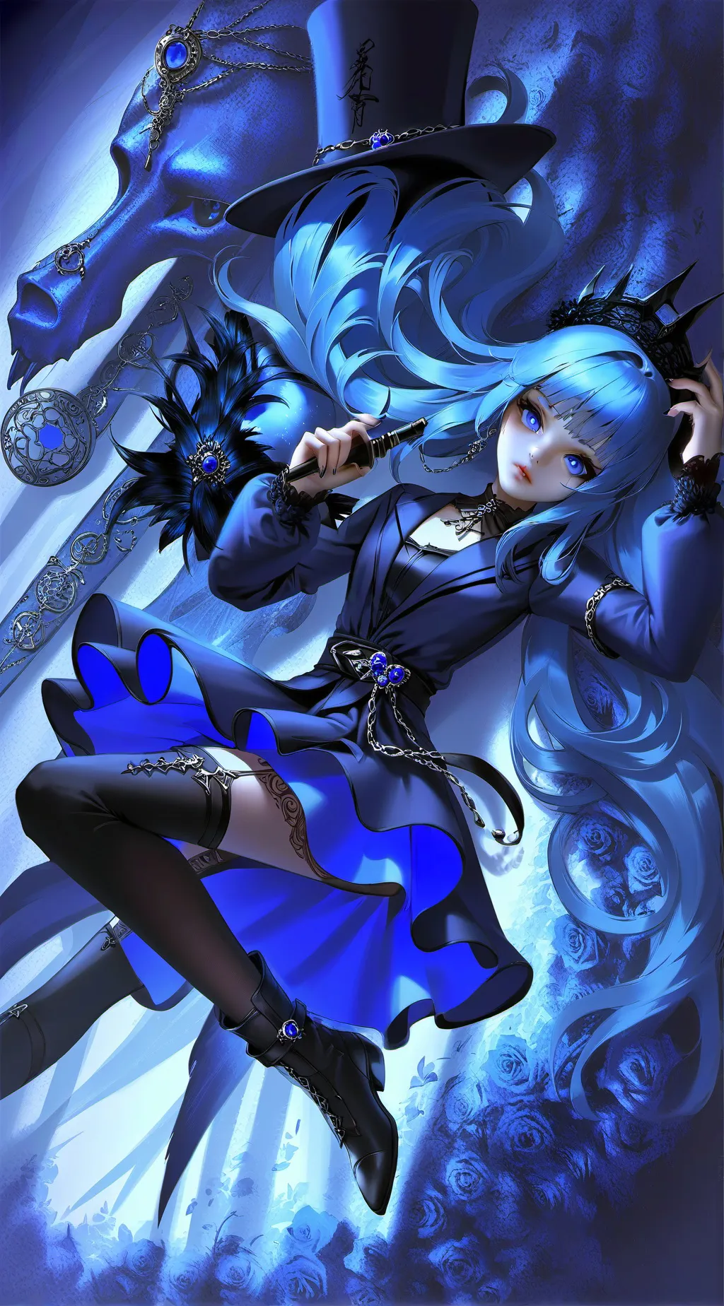 ai character: Lila background