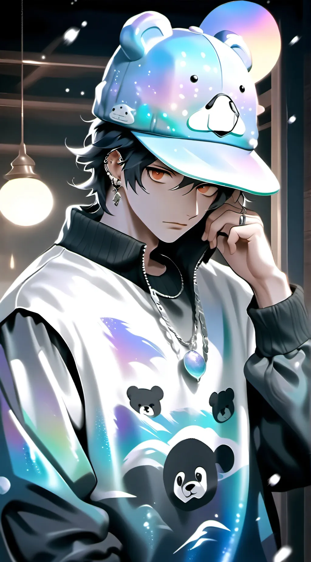 ai character: Bear background